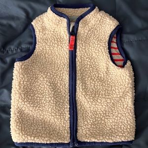 Mini Boden Sherpa Vest, Unisex